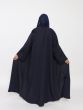 عباية كحلي مطرز أنيقة 
