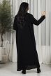 عباية فراشة سوداء  انيقة